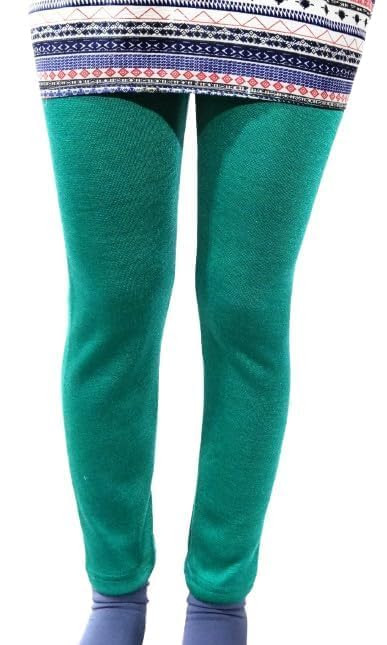 Women Winter Woolen Warm Leggings | Full Length Stretchable Thermal Pants for Cold Weather | Fleece Lined Leggings for Casual & Outdoor Wear