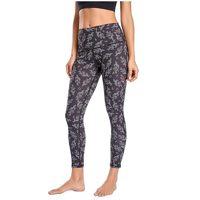 Slim Fit Print Leggings – High Waist, Stretchy Yoga Pants with Vibrant Patterns, Breathable & Comfortable for Workouts or Casual Wear