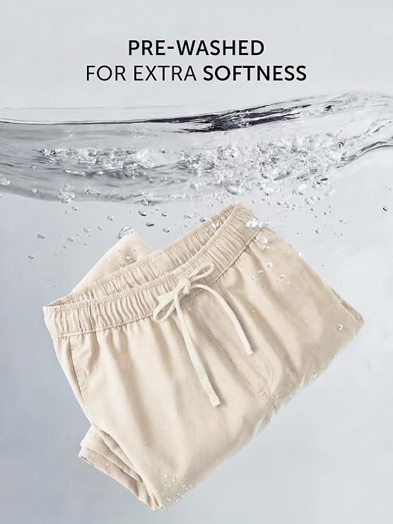 Combed Cotton Solid Drawsting Pyjama for Men