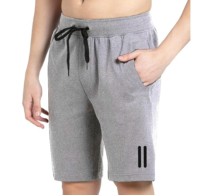 West Gate Clothing Plus Sizes Men's Cotton Knee Length Shorts | Casual and Night Wear Mens Shorts | A1