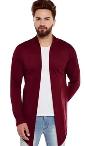 Men's Stylish Cotton Plain Shrug/Cardigans Casual Wear