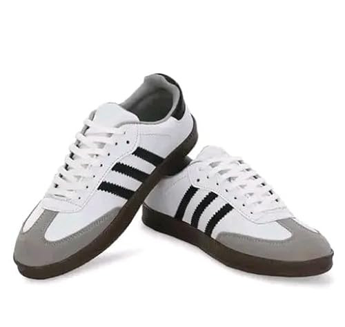 Shoes Mens White Casual Sneakers | Men's Footwear, Casual Wear, White Colour