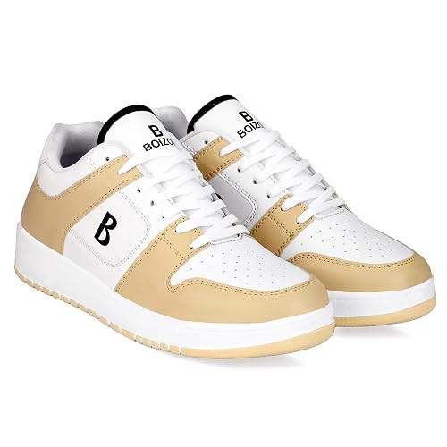Men's Casual Sneaker Shoes with Synthetic Upper Lightweight Comfortable Sneaker Shoes for Men's & Boy's