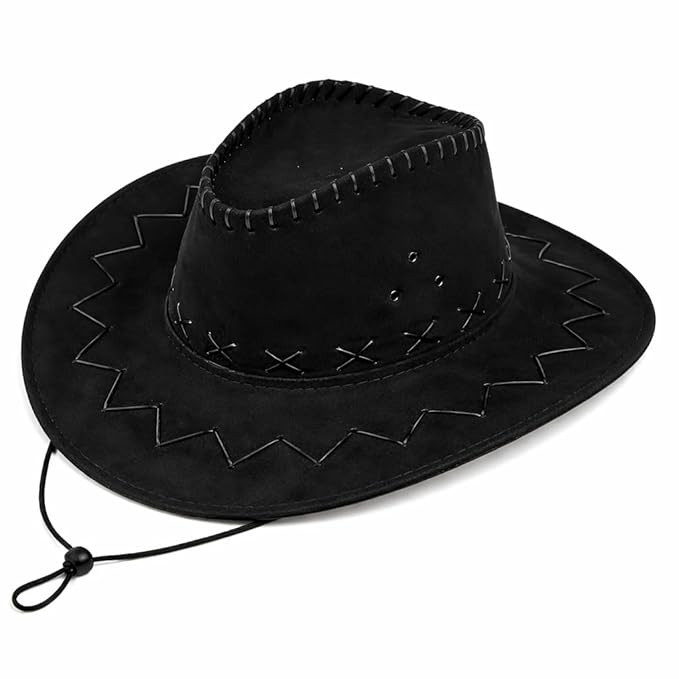 TA Nephar Casual Cowboy Hat Wide Brim Lightweight Props for Womens & Mens Holiday Fashion Accessory | Clothing, Shoes & Accessories