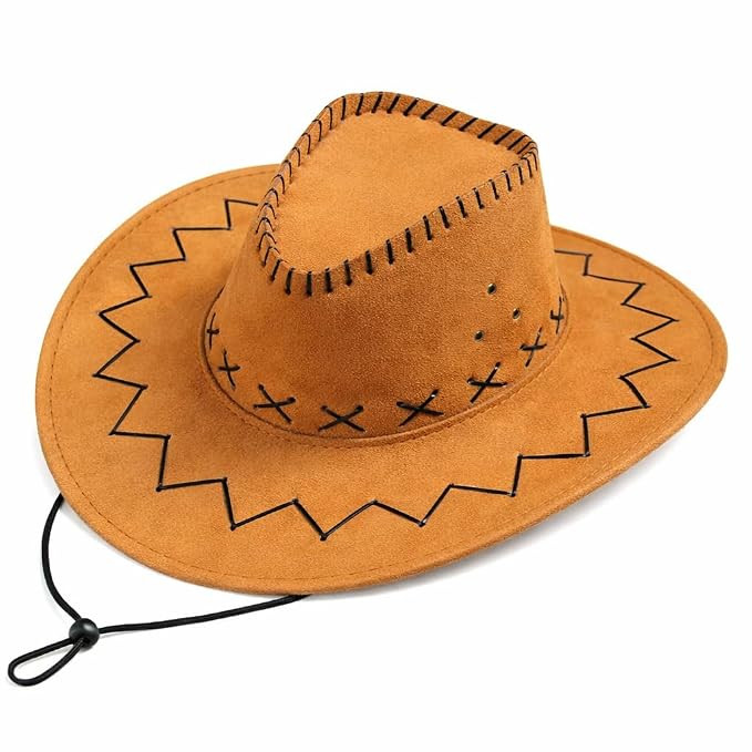 TA Nephar Casual Cowboy Hat Wide Brim Lightweight Props for Womens & Mens Holiday Fashion Accessory | Clothing, Shoes & Accessories