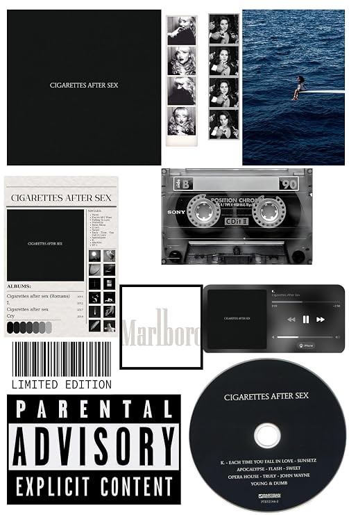 TA Music Theme Wall Poster Set, Limited Edition, Aesthetic Room Decor, Multi-Print Collection pack of 12+
