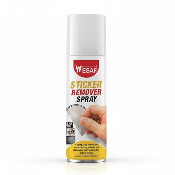 TA WESAF Sticker Remover Spray 250g | Adhesive and Glue Remover for Car, Glass, Metal and Plastic, Removes Sticky Residue from Labels and Gum | Remove Sticky Gum