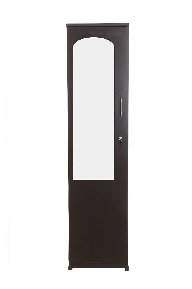 TA Generic Hudson's 1 Door Wardorbe / Single Door Cupboard / Single Door Almirah, Black