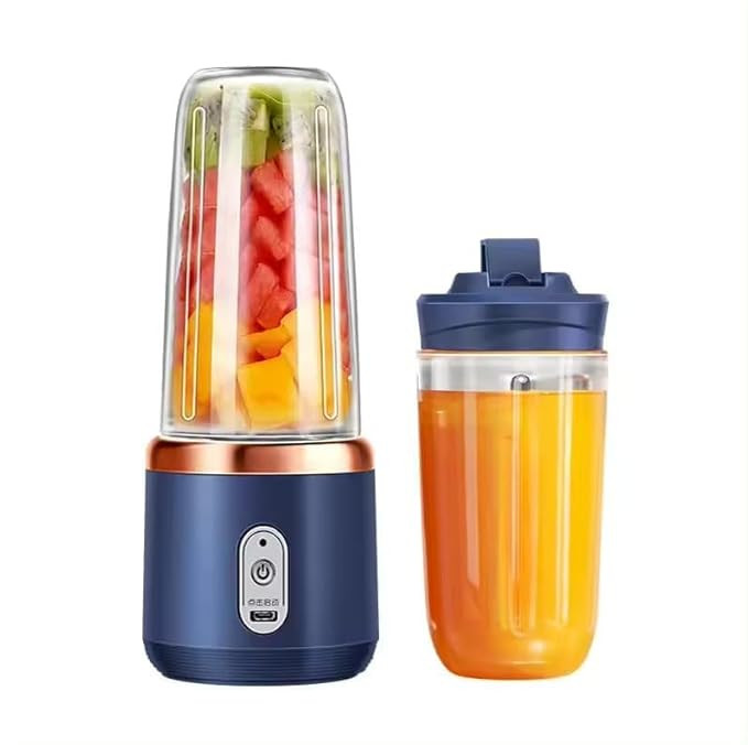 TA  Portable Blender Electric Juicers Fruit Mixers USB Rechargeable Smoothie Mini Personal Juicer 6 Blades 3Gears With 1500 Mah Rechargeable Battery-Smoothie Blender