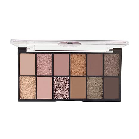 TA MARS 12 Shades Dance of Joy Eyeshadow Palette | Highly Pigmented and Blendable | Multicolor | Matte and Shimmer Finish (13.2g) (02-Multicolor)