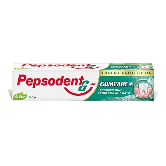 TA Pepsodent Gum Care Expert Protection Toothpaste || Zinc Technology|| Strenghtens gums from Day 1_140G