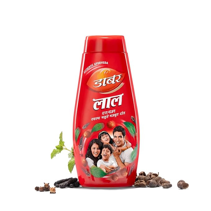 TA  DABUR Lal Dant Manjan Gingivitis Prevention Tooth Powder - 150 g