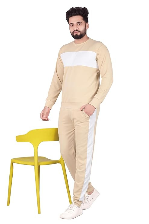 TA Men's Cotton Co-ords Track Suit For Men.