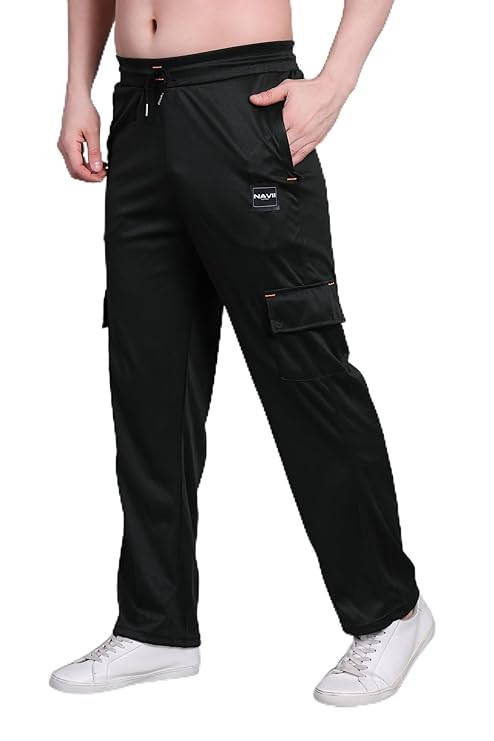 TA   Cargo Track Pant for Men | Multi Pocket Lycra Stretch Fabric | Comfortable Stylish Joggers for Running Sports Casual Wear | Boys Gym Lower Activewear