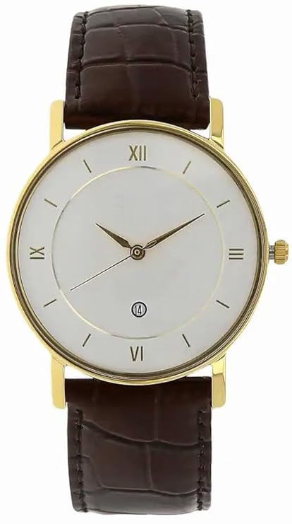 TA New Series Of Men White Dial Watch-2024 With Date Function Series-2024 Analog Watch-For Men (Black, Leather).
