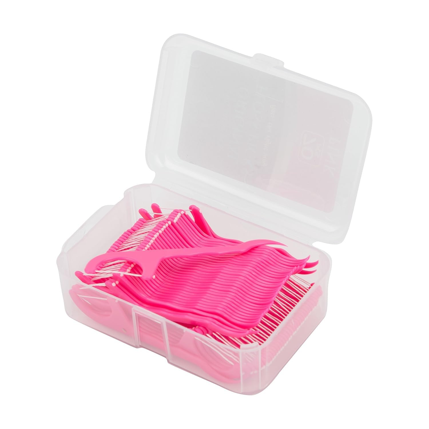 100PCS Double-Sided Dental Floss Toothpicks – Teeth Cleaning Flosses, Plastic Oral Care Tool for Kids & Adults, Convenient Tooth Flossing Threads, Hygienic and Durable, Ideal for Plaque Removal and Gum Health