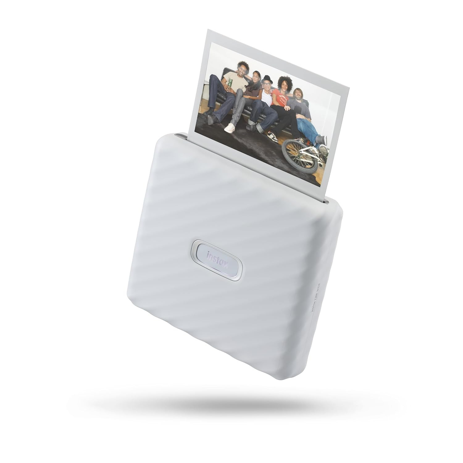 instax FUJIFILM Wide Link Smartphone Instant Photo Printer - White