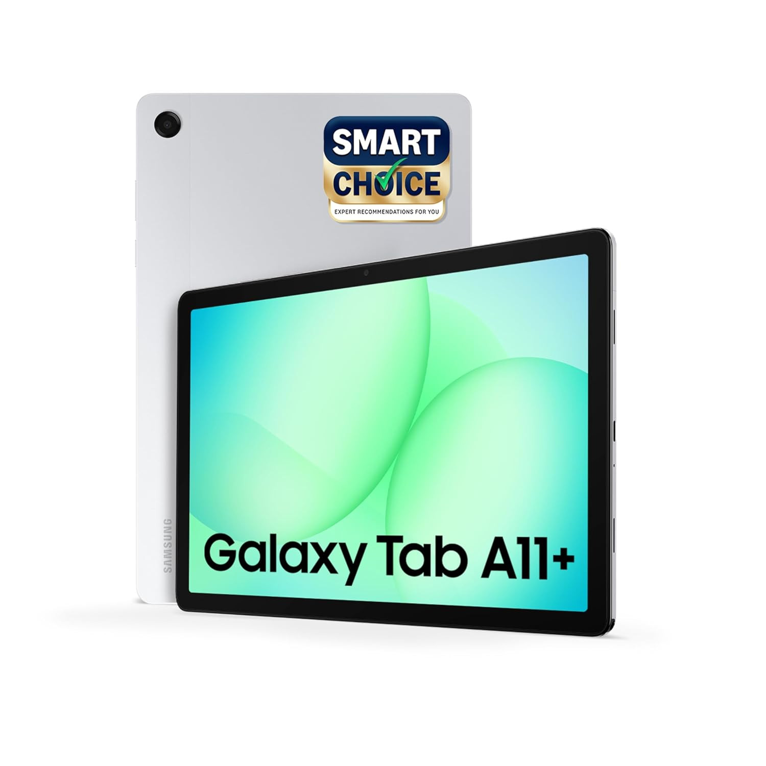 Samsung Galaxy Tab A11+ [Smartchoice], 11-inch (27.82 CM), LCD Display, 6GB RAM, 128GB ROM, Wi-Fi, Quad Speakers, Dolby Atmos, Silver, AI Enabled