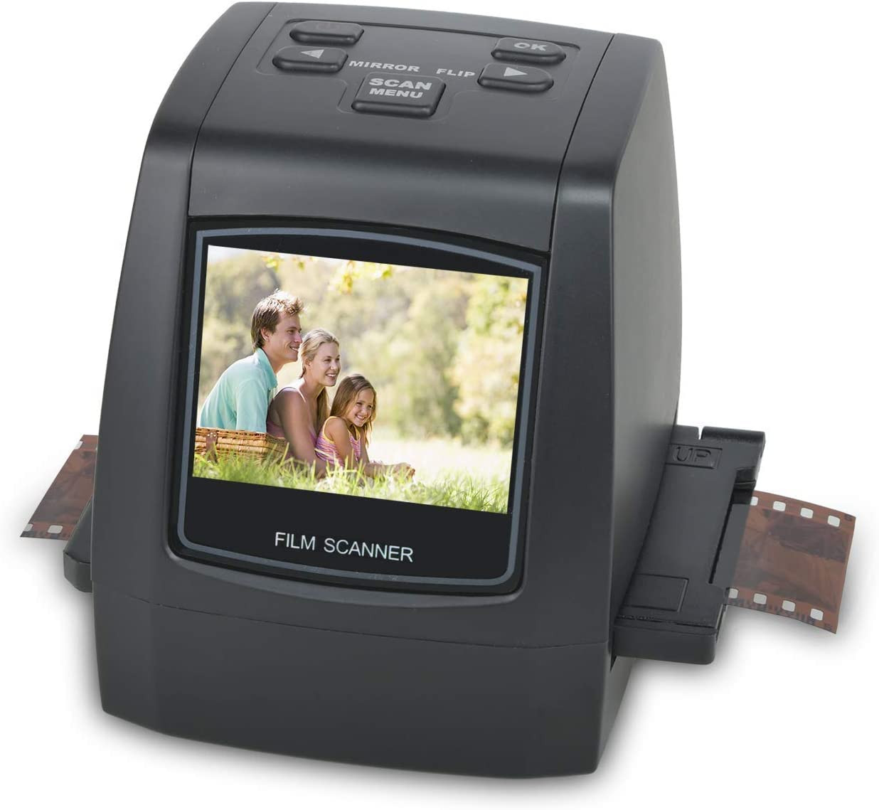 Tobo Film Scanner and Slide Digitizer - All in 1 22MP Slide Digital Film Slide Scanner, Image Converter, Compatible w/Super-8 Film, 126 KPK Film, Converts 35mm Slides and Negatives-TD-994IM.