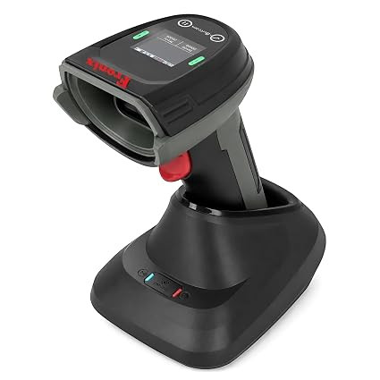 1800W Wireless 2D & 1D Barcode Scanner Bluetooth 5.0 & 2.4G QR Code Reader, CMOS Sensor, TFT Color Screen, Auto Induction Scanning, 2 Year Warranty