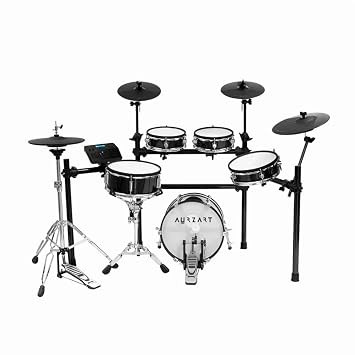 Electronic Drum Set -AZ-ED460 With 9 Piece Wooden Chambers