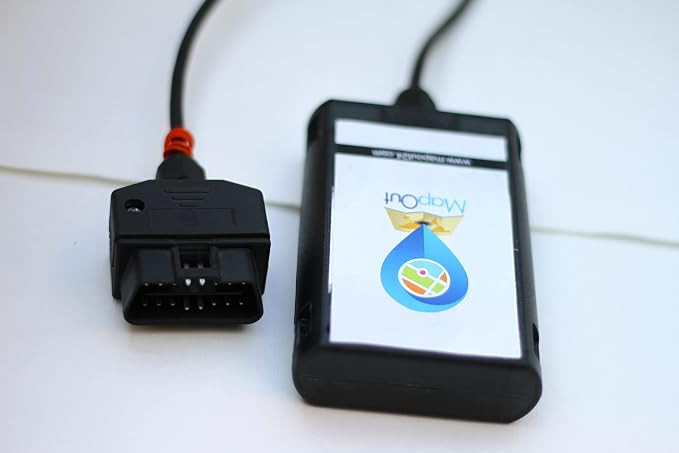 MapOut24 GPS Tracking Device Vehicle Tracker System OBD GPS Tracker Mapout Tracker.