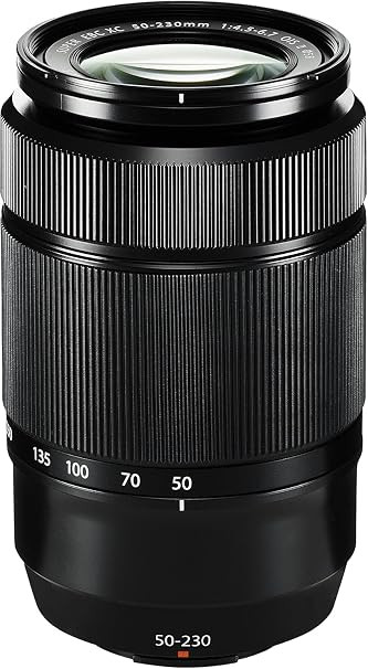 Fujifilm Fujinon XC 50-230mm F4.5-6.7 OIS II Telephoto Zoom Lens - Black (Full Frame Equivalent = 76-350MM) with 2 Year Warranty