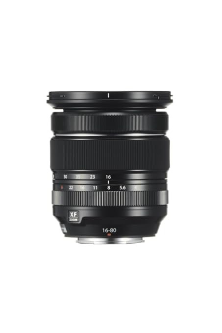 Fujifilm Fujinon XF 16-80MM F4 R Optical Image Stabilization, Weather Resistance Zoom Lens for Wedding|Street|Sports|Fashion|Wildlife|Vlogging(FULL FRAME EQUIVALENT = 24-122MM) with 2+1* Year Warranty