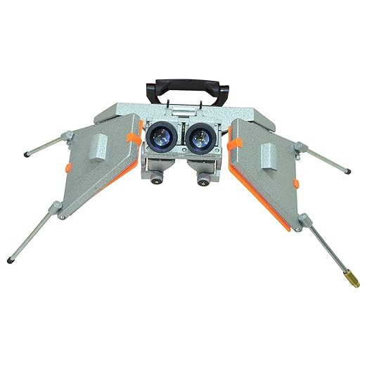 Mirror stereoscope with 4X Binocular and Parallax Bar (Geographical Instrument).