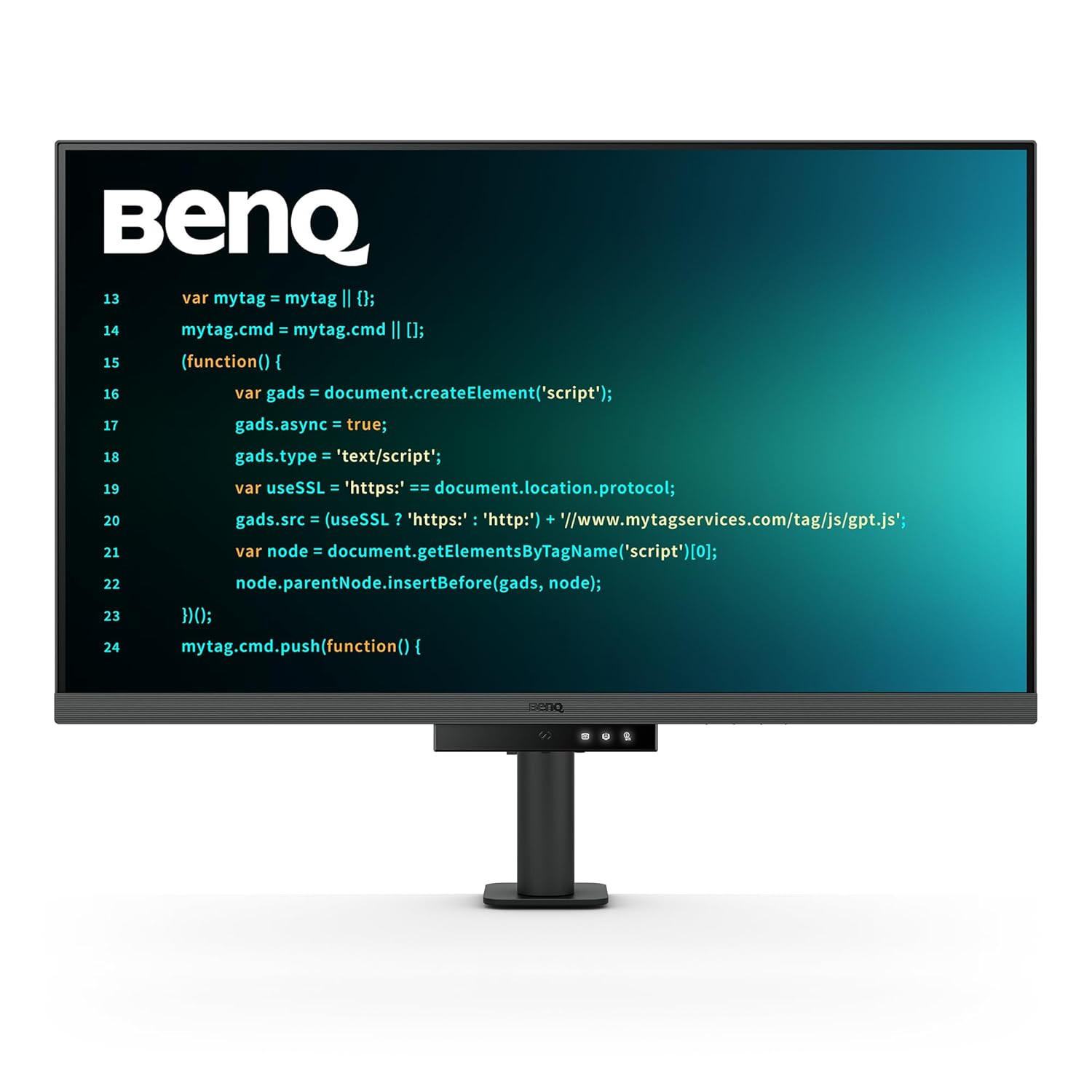 BenQ RD320UA 31.5” 4K 3840x2160 Ergo-Arm IPS Black Programming Monitor with Backlight| 90W USB-C|98% P3|Advanced Coding Modes|Nano-Matte Panel|Night Hours Protection|Coding HotKey|Ergonomic Design
