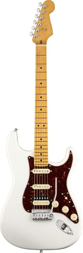 Fender Electric Guitar AM Ultra Strat HSS Maple Arctic Pearl 118022781