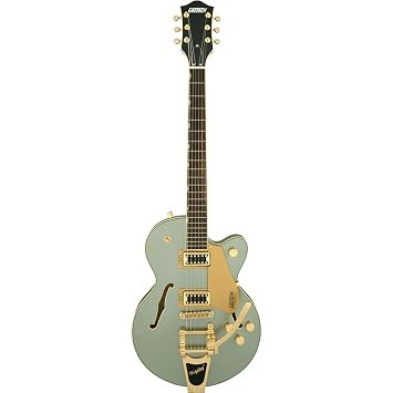 Gretsch 2509700553 (G5655TG Electromatic® Center Block Jr. Single-Cut with Bigsby® and Gold Hardware, Laurel Fingerboard, Aspen Green)